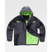 Giacca da Lavoro Workteam Workshell Imbottita Stretch WF2758