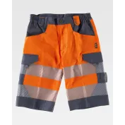 Bermuda da Lavoro Workteam Bicolore Alta Visibilità C2705