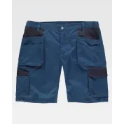 Bermuda da Lavoro Workteam Multitasche Stretch WF2617