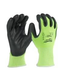 Guanti da Lavoro Milwaukee Alta Visibilità Hi-vis cut A 4932479916