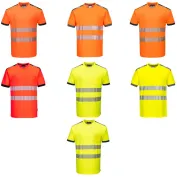 T-shirt da Lavoro Alta Visibilità PW3 Cotton Comfort Portwest T181