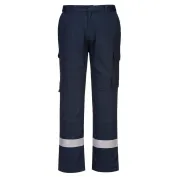 Pantaloni da Lavoro Alta Visibilità Impermeabile Ignifugo Multitasche Bizflame Portwest FR401