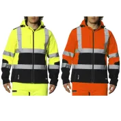 Giacca da lavoro Alta visibilità Softshell Multitasche Impermeabile Lavoris Issa Line 04525