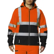 Giacca da lavoro Alta visibilità Softshell Multitasche Impermeabile Lavoris Issa Line 04525