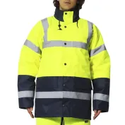 Parka da lavoro Alta visibilità Multitasche Impermeabile Tessino Issa Line 04641