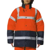 Parka da lavoro Alta visibilità Multitasche Impermeabile Tessino Issa Line 04641