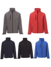 Fuori tutto -Giacca da Lavoro SoftShell Ergonomica e Impermeabile Dublin - Payper AY 7222 Taglia M Colore Blu