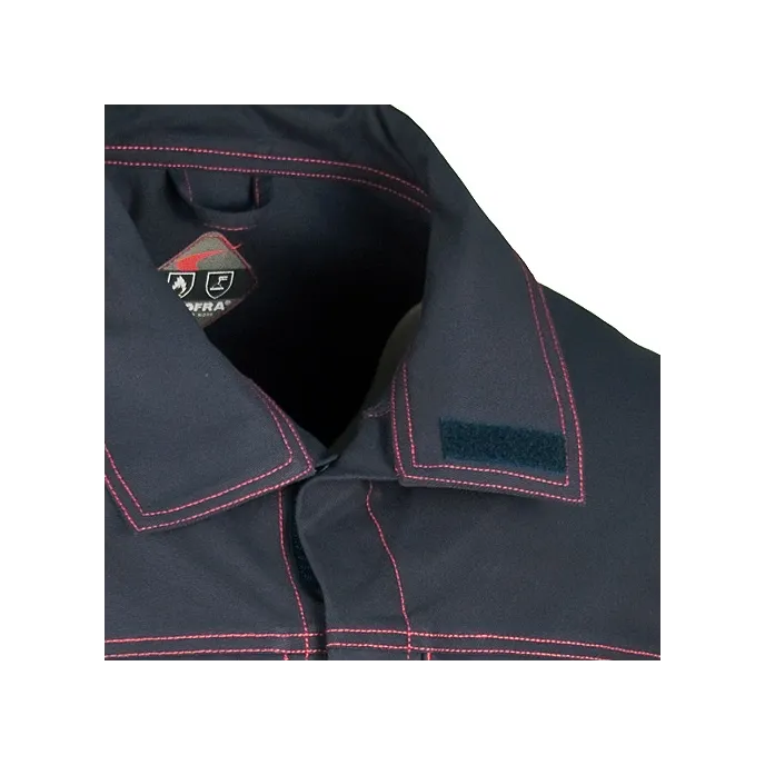 Fuori tutto - Giacca da Lavoro Multitasche Cofra Flametec V260-0-02 Taglia 64 Colore Blu Navy