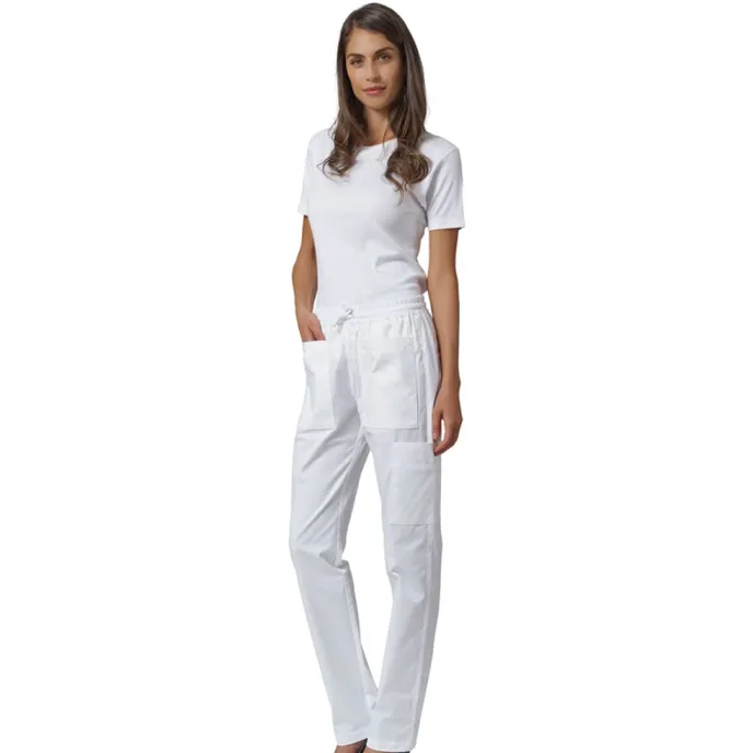 Fuori tutto - Pantaloni unisex multitasche e vita elasticizzata Cruz Dr.Blue Siggi - 04PA1393/00-0757 Taglia S Colore Blu