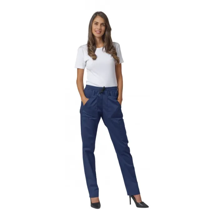 Fuori tutto - Pantaloni unisex multitasche e vita elasticizzata Cruz Dr.Blue Siggi - 04PA1393/00-0757 Taglia S Colore Blu