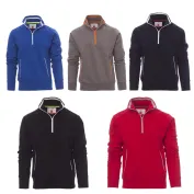 Felpa da Lavoro con Mezza Zip e Cursore in Metallo Rio - Payper