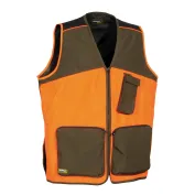 Fuori tutto - Gilet da Lavoro Multitasche Cofra Zivat V542-0-04 Taglia 2XL Colore Fango Arancio