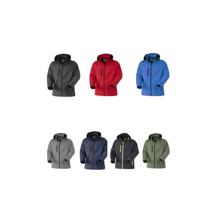 Fuori tutto - Giubbotto da Lavoro Rossini Stretch Softshell R Boost HH648 Taglia S Colore Rosso