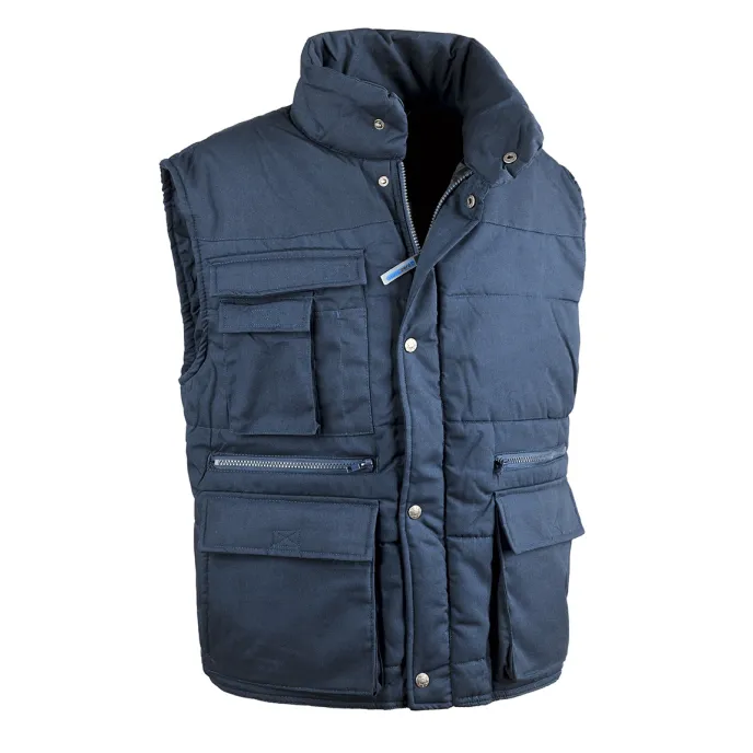 Fuori tutto - Gilet da Lavoro Multitasche Metalfree Sottozero Antares 9025 Taglia L Colore Blu Rosso