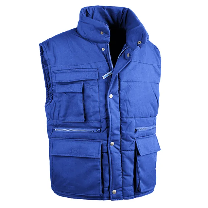 Fuori tutto - Gilet da Lavoro Multitasche Metalfree Sottozero Antares 9025 Taglia L Colore Blu Rosso