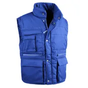 Fuori tutto - Gilet da Lavoro Multitasche Metalfree Sottozero Antares 9025 Taglia L Colore Blu Rosso