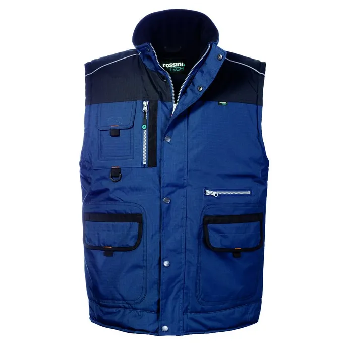 Fuori tutto - Gilet da Lavoro Multitasche Rossini Bradford HH624 Taglia 2XL Colore Nero