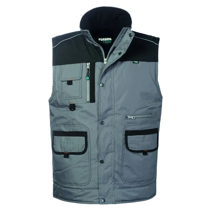 Fuori tutto - Gilet da Lavoro Multitasche Rossini Bradford HH624 Taglia 2XL Colore Nero