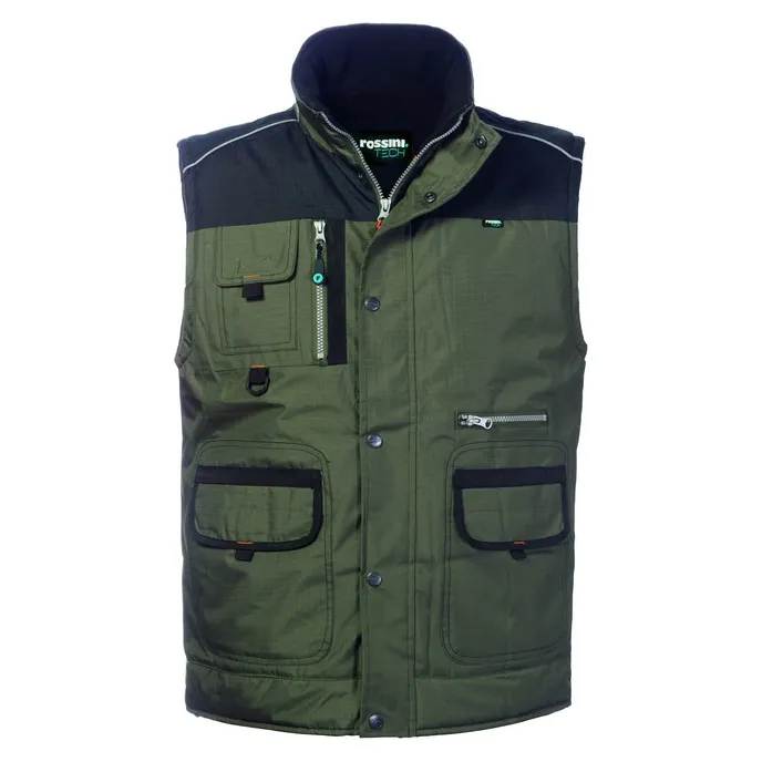 Fuori tutto - Gilet da Lavoro Multitasche Rossini Bradford HH624 Taglia 2XL Colore Nero