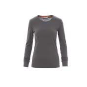 T-shirt Girocollo a Manica Lunga in Cotone Pineta Donna - Payper