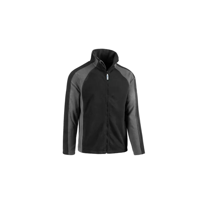 Fuori tutto - Felpa in Pile da Lavoro Zip Intera Sottozero Twister 7850 Taglia M Colore Grigio Nero