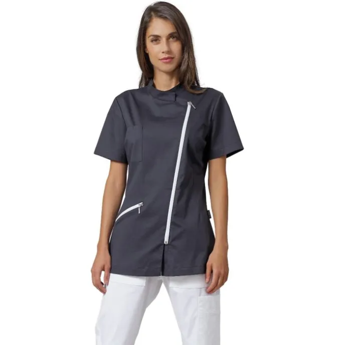 Fuori Tutto - Casacca da donna a maniche corte Kate Dr.Blue Siggi - 04CS1689/00-0757 Taglia S Colore Bianco