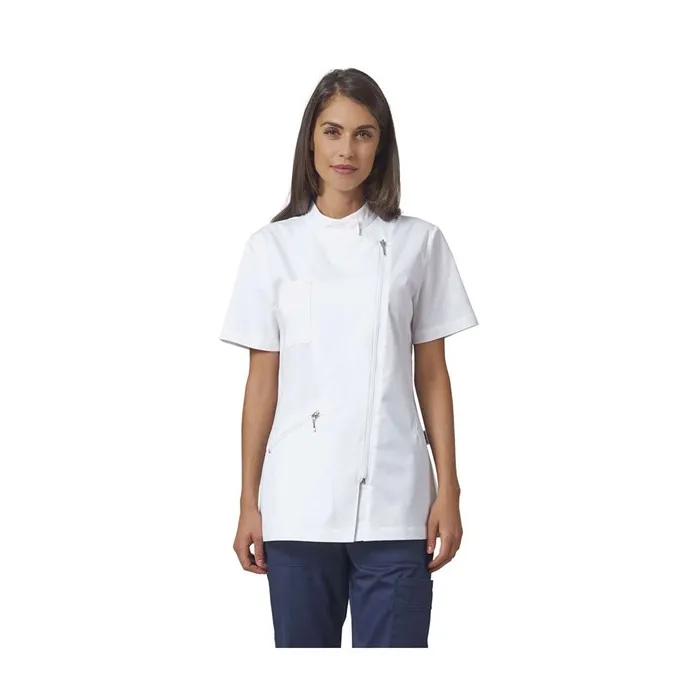 Fuori Tutto - Casacca da donna a maniche corte Kate Dr.Blue Siggi - 04CS1689/00-0757 Taglia S Colore Bianco