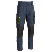 Fuori tutto - Pantaloni da Lavoro Multitasche Stretch Sottozero Short S.S. SS100 Taglia L Colore Grigio Nero