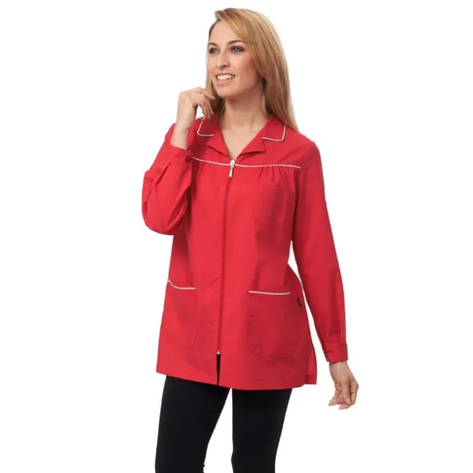 Fuori Tutto - Casacca da donna a maniche lunghe Elita Horeca Siggi - 28CS0052/00-0001 Colore Azzurro Taglia M