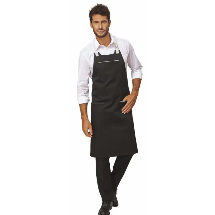 Fuori tutto - Grembiule da Lavoro Ramon Siggi semplice e resistente - 28PZ0381/00-0819 Taglia Unica Colore Nero
