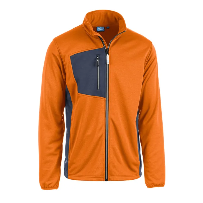 Fuori tutto - Felpa da Lavoro ZIp Intera Multitasche Sottozero Trekking 70700 Taglia L Colore Blu Grigio