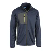 Fuori tutto - Felpa da Lavoro ZIp Intera Multitasche Sottozero Trekking 70700 Taglia L Colore Blu Grigio