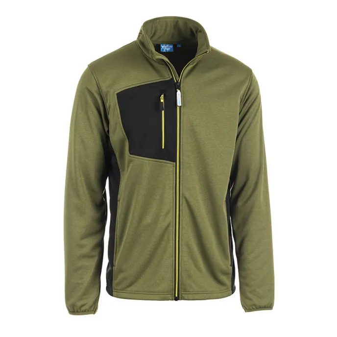 Fuori tutto - Felpa da Lavoro ZIp Intera Multitasche Sottozero Trekking 70700 Taglia L Colore Blu Grigio