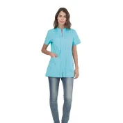Fuori-tutto - Casacca da donna a maniche corte Alix Horeca Siggi - 28CS1592/00-0001 taglia L colore blu