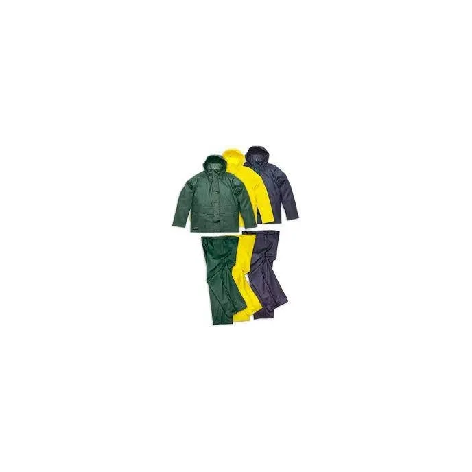 Fuori tutto - Completo impermeabile Cofra Rainfall V043-0-00 Taglia L Colore Verde