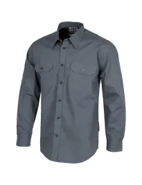 Fuori tutto - Camicia da lavoro rinforzata a manica lunga - Workteam Taglia 54 Colore Grigio