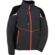 Fuori tutto - Felpa da Lavoro Multitasche Zip Intera Cofra Vilebo V645-0-0 Taglia L Colore Nero Nero Giallo Fluo