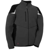 Fuori tutto - Felpa da Lavoro Multitasche Zip Intera Cofra Vilebo V645-0-0 Taglia L Colore Nero Nero Giallo Fluo