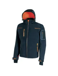 Fuori tutto - Giacca da Lavoro Softshell Stretch Elasticizzata U-Power Space FU187BC Taglia M Colore Black Carbon