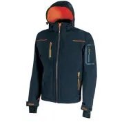 Fuori tutto - Giacca da Lavoro Softshell Stretch Elasticizzata U-Power Space FU187BC Taglia M Colore Black Carbon