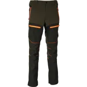 Fuori tutto - Pantaloni da Lavoro Multitasche Stretch Cofra Kreien V557-0-03 Taglia 56 Colore Fango Nero Arancio