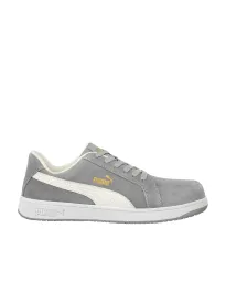 Fuori tutto - Scarpe antinfortunistiche Puma Iconic Suede Grey Low S1P FO HRO ESD SRC 640030 Numero 44