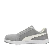Fuori tutto - Scarpe antinfortunistiche Puma Iconic Suede Grey Low S1P FO HRO ESD SRC 640030 Numero 44