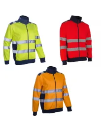 Giacca da Lavoro Coverguard Alta Visibilità Multitasche Gokkan 5FRI160