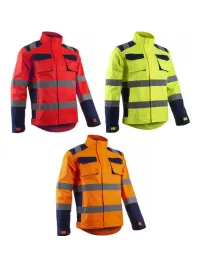 Giacca da Lavoro Coverguard Alta Visibilità Multitasche Hibana 5HBJ130