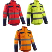 Giacca da Lavoro Coverguard Alta Visibilità Multitasche Hibana 5HBJ130