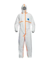 25 Pezzi - Tuta da Lavoro Coverguard Tyvek 800 J Xpert Coverall con Cappuccio Monouso Multiprotezione MO40585
