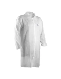 Camice da Lavoro Coverguard White Spp Coat Monouso Multiprotezione MO41105