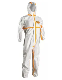 Tuta da Lavoro Coverguard Coverchem 4M40 con Cappuccio Monouso Multiprotezione MO44500
