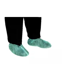 100 Pezzi - Copriscarpe da Lavoro Coverguard Over Shoes Monouso Antiscivolo MO45245